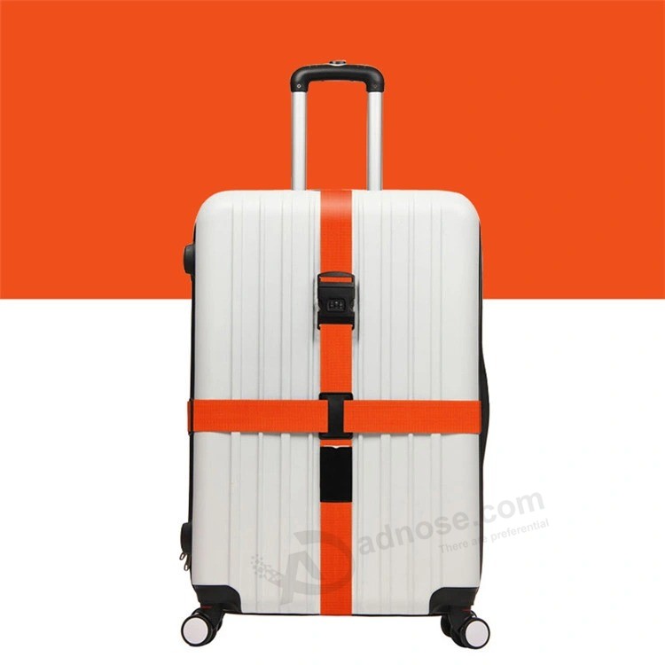 High Quality Cheap Cross Rainbow Elastic Telescopic Bag Bungee Luggage Packing Belt Travel Luggage Fixed Strap (ESG11036)