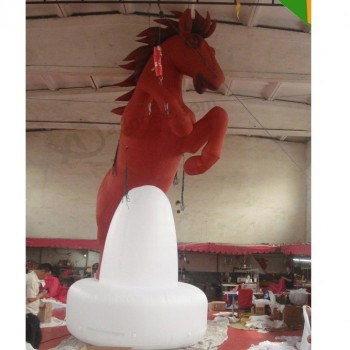 desenho animado inflável modelo de decoração de cavalo pégaso gigante