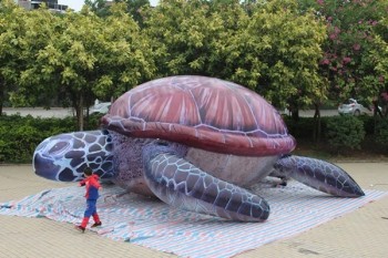 dibujos animados inflables de animales de tortuga marina marina gigante utdoor