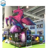 aufblasbare PVC-Werbeausstellungen, voll aufdruckbares aufblasbares Pferd, riesiger aufblasbarer Werbepferd-Cartoon zum Verkauf