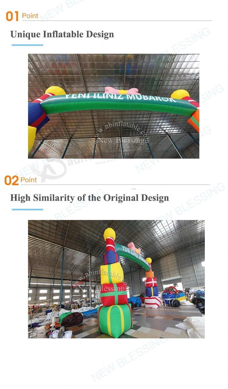 Arco inflável do festival com tema personalizado e preço favorável