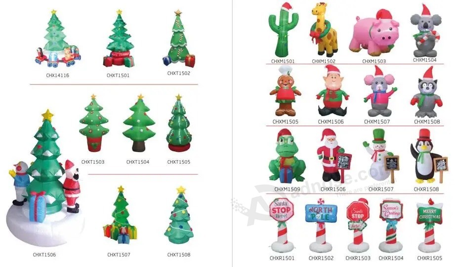 Kundenspezifischer aufblasbarer Weihnachtsmann-Weihnachtsmann-Bogen für Dekoration