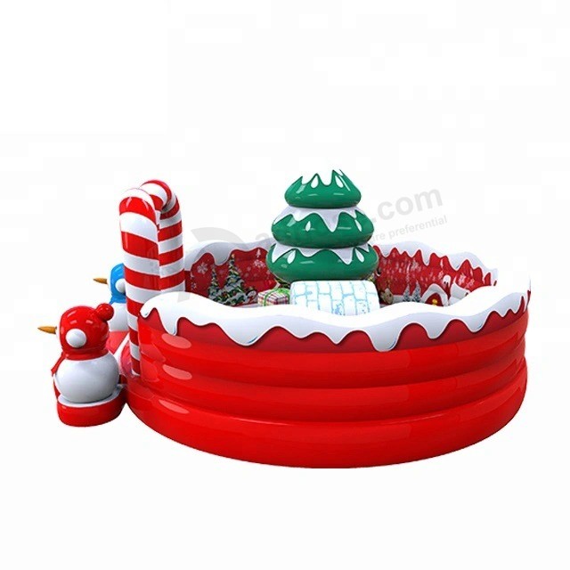 Индивидуальные надувные Санта-Клауса Дед Мороз Арка для украшения