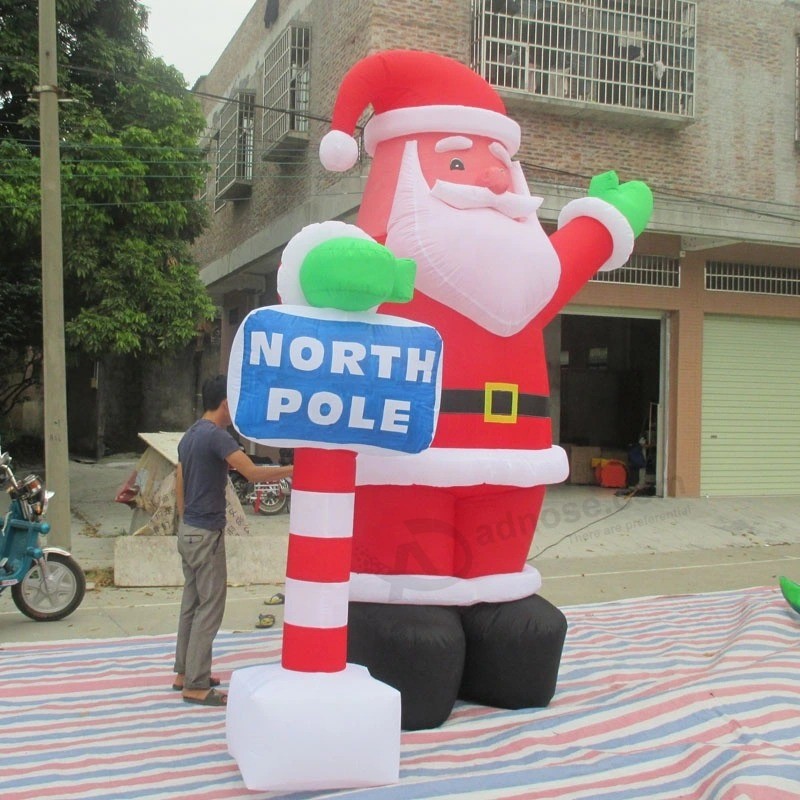 Customized Inflatable Santa Claus Father Christmas Arch for Decoration
