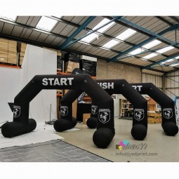 Custom Print Advertising Inflatable Arch for Event, Dye Sublimation Printing Beautiful big Inflate Bow door