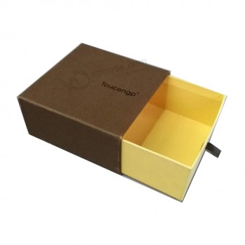 Caja de cartón de caja de regalo de papel de cajón con impresión personalizada