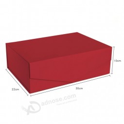 Wholesale Custom Print Luxury White Cardboard Gift Packing Magnetic Closure Gift Paper Box