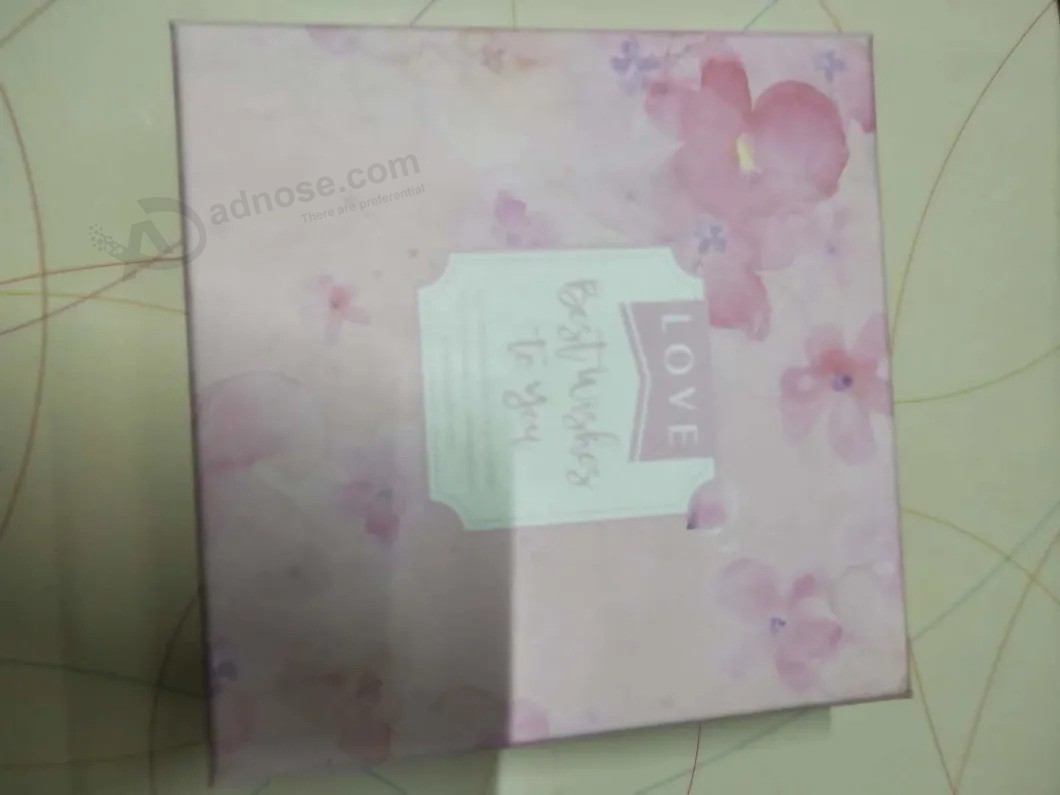 Scatola di carta regalo dolce del pacchetto kraft di colore poco costoso all'ingrosso