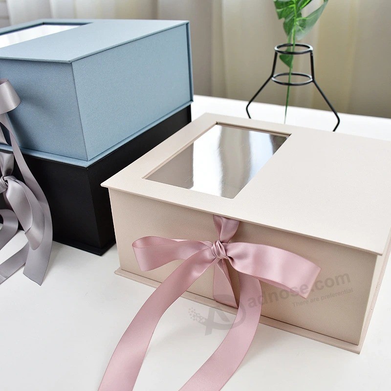 Pronto para enviar!  !  Novo criativo Flower square coreano presente caixa de casamento Chocolate embalagem caixa de papelão caixa de flor do dia dos namorados