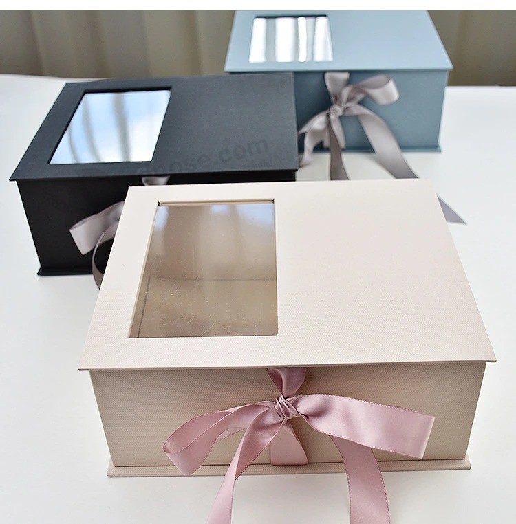 ¡Listo para enviar!  !  Nueva flor creativa cuadrada Caja de regalo coreana Embalaje de chocolate para bodas Caja de cartón Caja de flores para el día de San Valentín