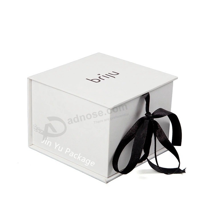 Custom elegant Paper gift Ribbon jewellery Packaging display Boxes Wholesale