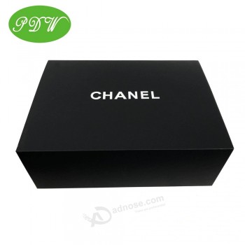 Custom Black Collapsible Cardboard Box Magnetic Gift Boxes