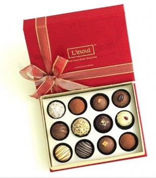 2020 도매 사용자 정의 로고 새로운 쿠키 선물 상자 고급 초콜릿 선물 포장 상자 삽입