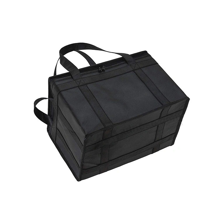 Whole sale Direct factory Price custom Waterproof thermal Non woven Insulated grocery Restauramt foldable Cooler Bag