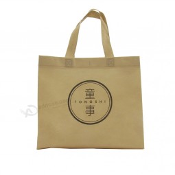 custom print Eco reusable supermarket grocery promotion shopping Non-woven Bag Hot seal