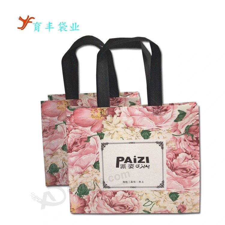 Laser Non woven Gift ladies Women handbag Tote shopping Bag