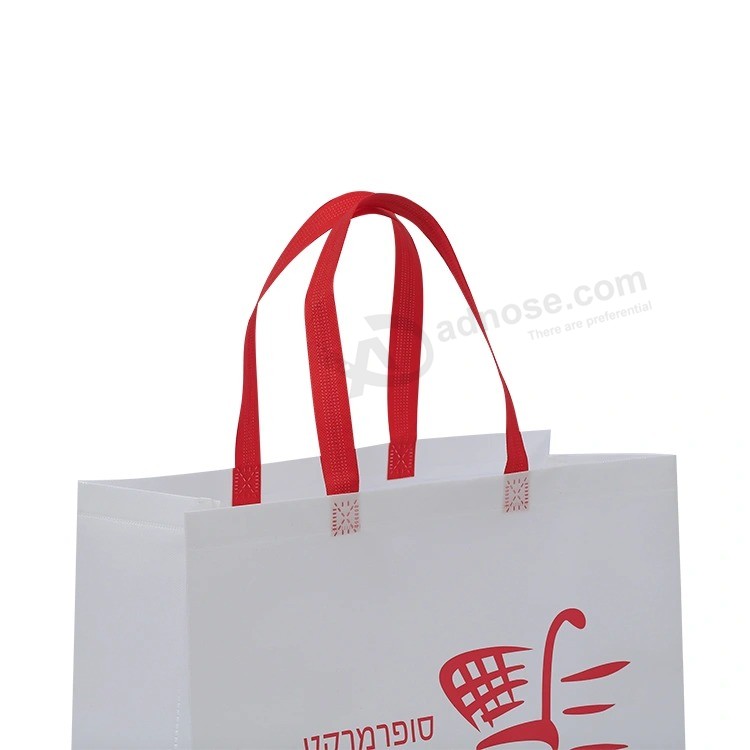 Custom flexo Shopping packing Bag PP Non woven Fabric tote Shopping Bag for Promotional