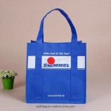 supermarket shopping Bag biodegardable Non woven Bag with reinforced handles