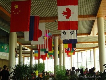 Оптовая ресторанные декоративные национальные подвесные флаги