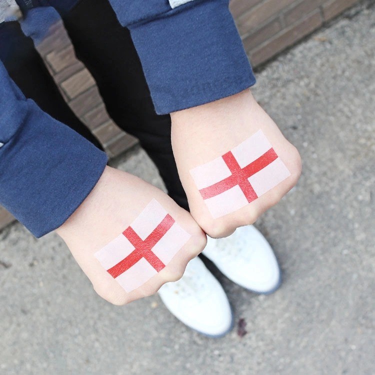 The national Flag of The 2019 Women's world Cup in france Will have an environmentally Friendly and waterproof Disposable tattoo on Its Face