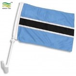 Nationalflaggen von Botswana, Handflaggen, Autoflaggen, Flaggenflagge (B-nf08f01003)