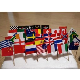Customized National Flag, Desk Flag, Table Flag, Decorative Flag Custom High Quality Hand Flag, Polyester Hand Waving Flag