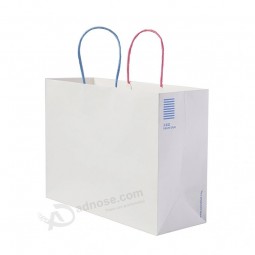 Bolsa de papel de embalagem personalizada para impressão em grande promoção para compras