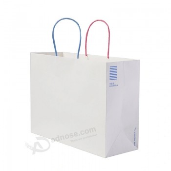 Venta caliente que imprime la bolsa de papel de embalaje personalizada para hacer compras