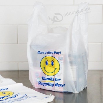 sello de estrella fuerte plástico pesado comida biodegradable embalaje mano compras basura basura basura embalaje bolsa