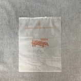 Embalaje de ropa de tela transparente transparente seft sello plástico ziplock deslizador cremallera Bolsa
