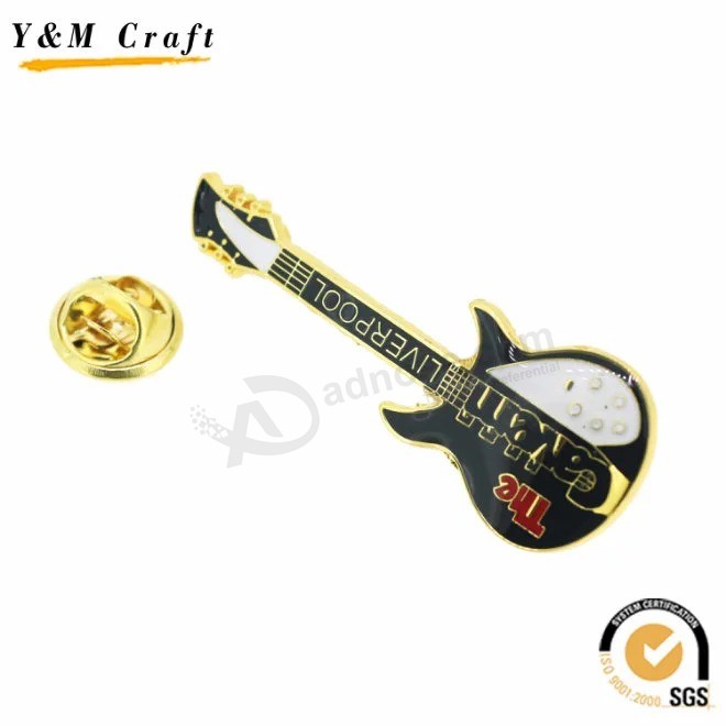 Рекламный подарок Сувенирный металлический значок Скрипка Булавка с отворотом