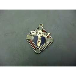 Wholesale Custom Logo Lapel Pins of Golden Plating Enamel Badge