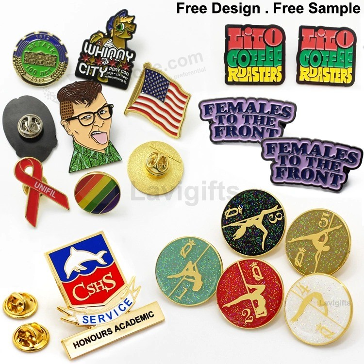 Black Smile Man Custom Soft Enamel Metal Lapel Pins Badges