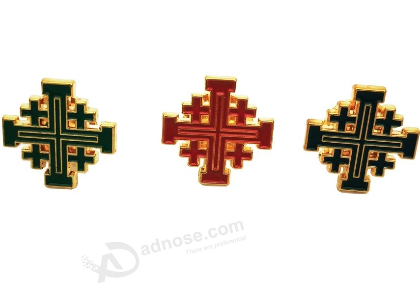 BSCI Factory Made Custom Metal Enamel Badge Lapel Pin Gold Emblem for Gift/Promotion