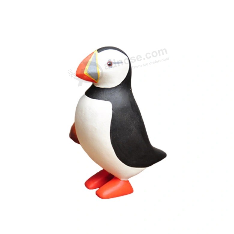 Resina pingüino figura animal juguetes de bricolaje para el hogar jardín de hadas decoraciones de oficina