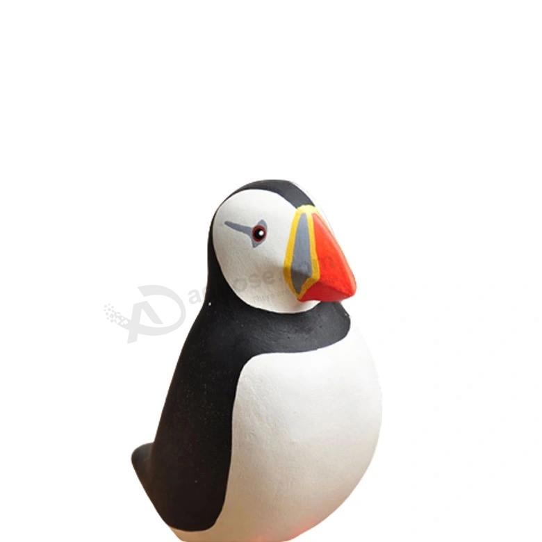 Resina pingüino figura animal juguetes de bricolaje para el hogar jardín de hadas decoraciones de oficina