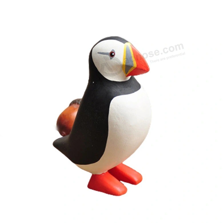 家の妖精の庭のオフィスの装飾のための樹脂ペンギンの図動物DIYのおもちゃ