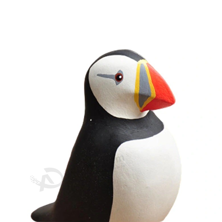 Pinguim de resina Figura animal DIY brinquedos para casa Jardim de fadas Decorações de escritório