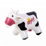 individuell bedrucktes aufblasbares Tier Cartoon Milch Kuhspielzeug