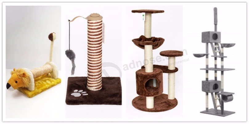 Wholesale Pet Product Cat Toy for Kitten with Animal Head