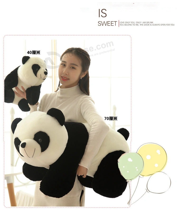 Милый ребенок Большой гигантский медведь панда плюшевые чучела животных кукла животные игрушки