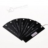 Estampado de lámina programable Diseños de etiquetas colgantes Precio Ropa Etiqueta RFID