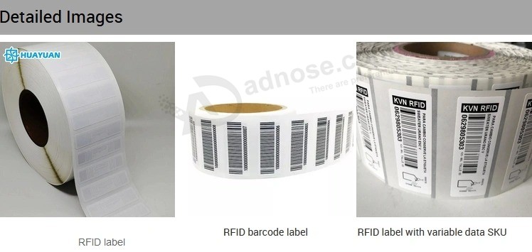 Seguimiento de ropa Etiquetas colgantes rfid personalizadas UHF rfid Label