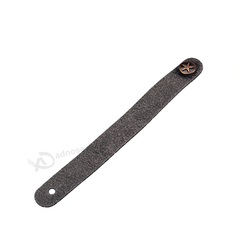 Black guitar Straps faux Leather strap Hook Button
