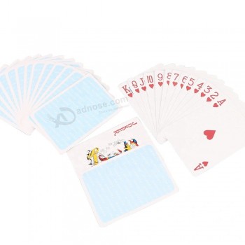 design personalizado pôquer cartas de jogar de plástico cartas de pôquer cartas de pôquer
