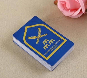 naipes de papel de póquer de cartón de impresión personalizada para promoción