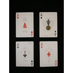 PVC personalizado / Pet / naipe de papel / tarjeta de juego / tarjeta publicitaria / tarjeta de casino / tarjeta de póquer / tarjeta de tarot / tarjeta de regalo impresión a doble 