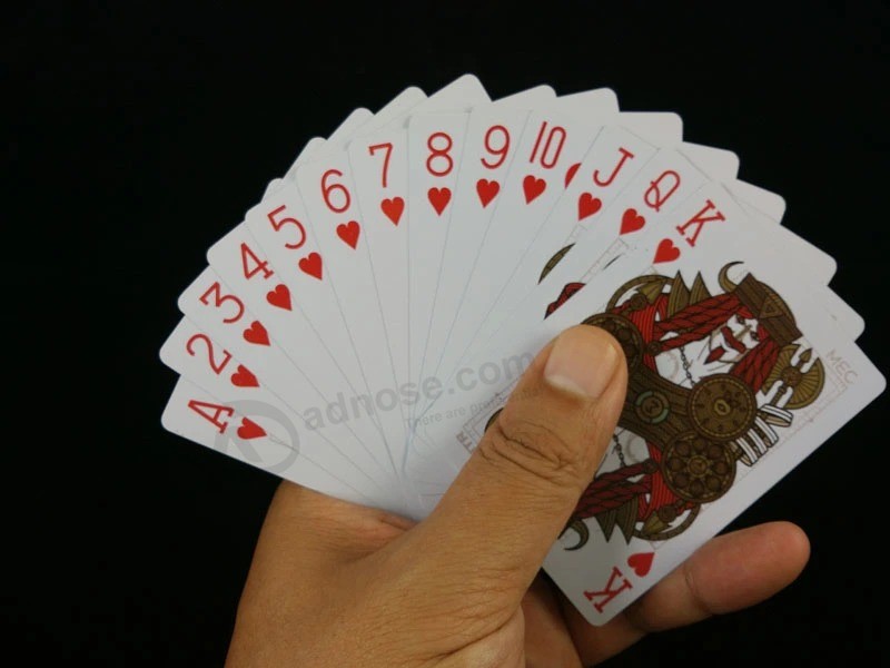 사용자 정의 PVC / 애완 동물 / 종이 카드 / 게임 카드 / 광고 카드 / 카지노 카드 / 포커 카드 / 타로 카드 / 선물 카드 양면 인쇄