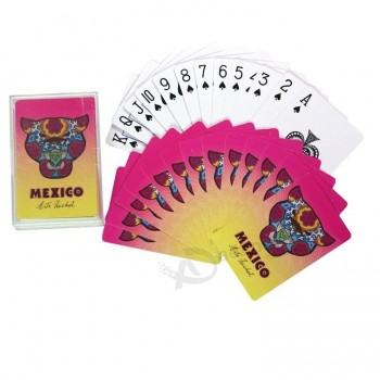 定制印刷全彩扑克牌闪存卡儿童游戏纸牌