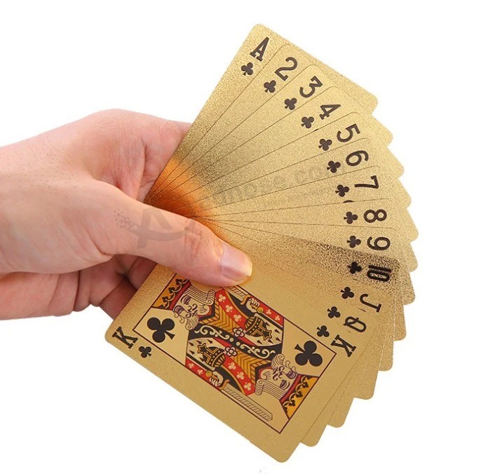 Kunststoff PVC wasserdicht Poker - Kundenspezifisch bedruckte Spielkarten